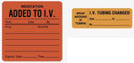 Rr Donnelley Medical 342402V - No IV RX Added Fluor Label, Green - MDL-RRD342402V