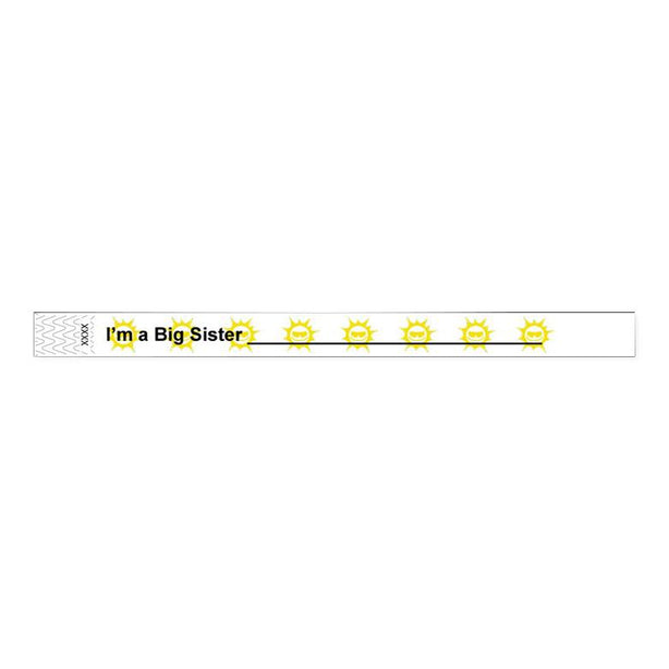 United Ad Label Company Tyvek Wristbands ULWBT0108BS - 500.0 Each