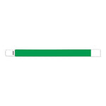 United Ad Label Tyvek Wristband, 10" x 1", Green - ULWBT0110-22 - 500 Each