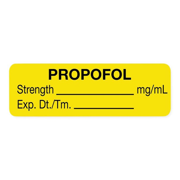 Propofol mg/mL Anesthesia Tape - ULAL006 - 610 Each - MDL-RRDULAL006