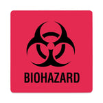 Hazard Warning Labels - ULBH501 - 5 Each - MDL-RRDULBH501