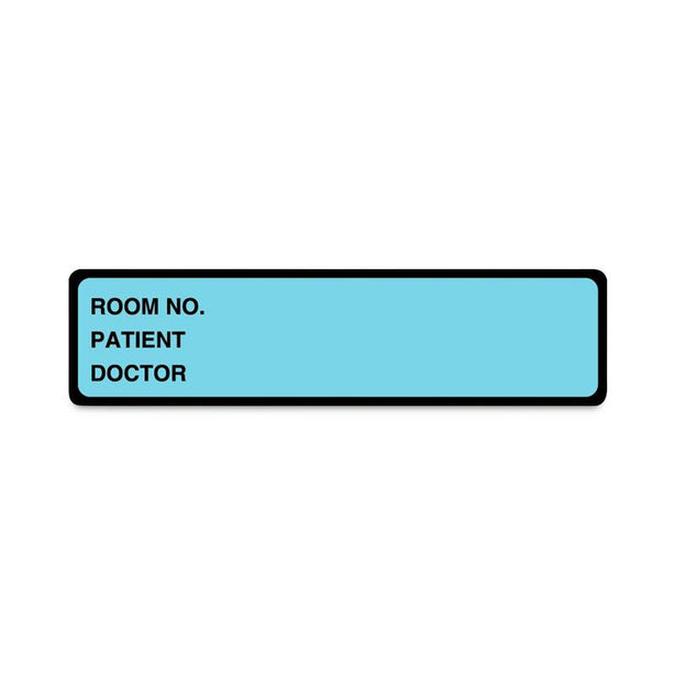 Room Number/Patient/Doctor Labels - ULCI201 - 200 Each - MDL-RRDULCI201