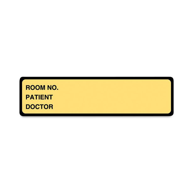Room Number/Patient/Doctor Labels - ULCI204 - 200 Each - MDL-RRDULCI204