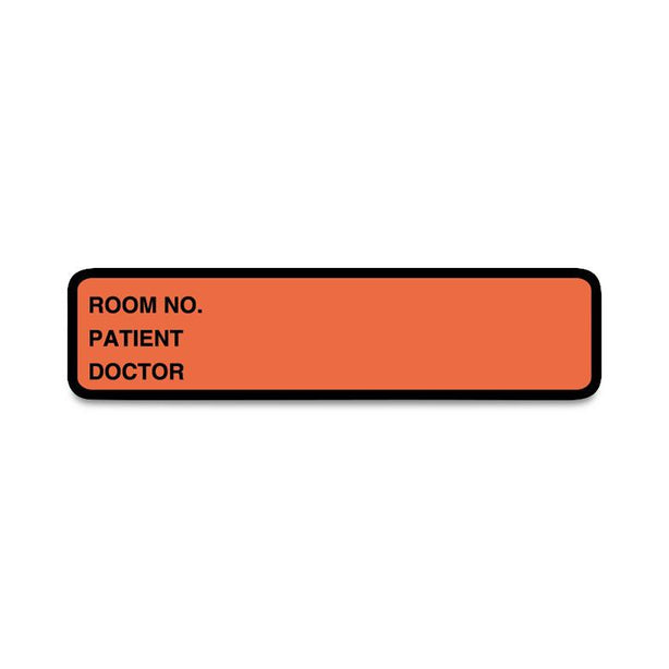 Room Number/Patient/Doctor Labels - ULCI211 - 200 Each - MDL-RRDULCI211