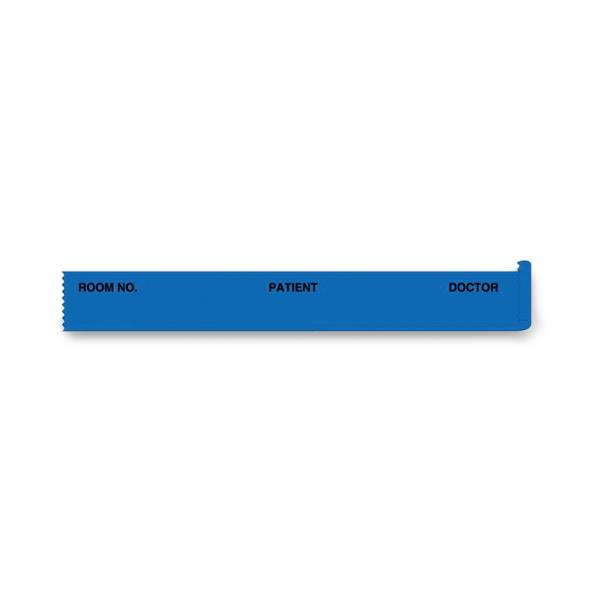 United Ad Label Patient Chart Tape, 1/2" x 500", Bl - ULCI301 - 500 Each