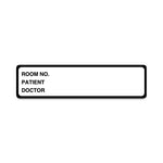 Room Number/Patient/Doctor Labels - ULCI600 - 665 Each - MDL-RRDULCI600
