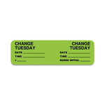 United Ad Label "IV Set Change" Labels - ULCM303 - 320 Each - MDL-RRDULCM303
