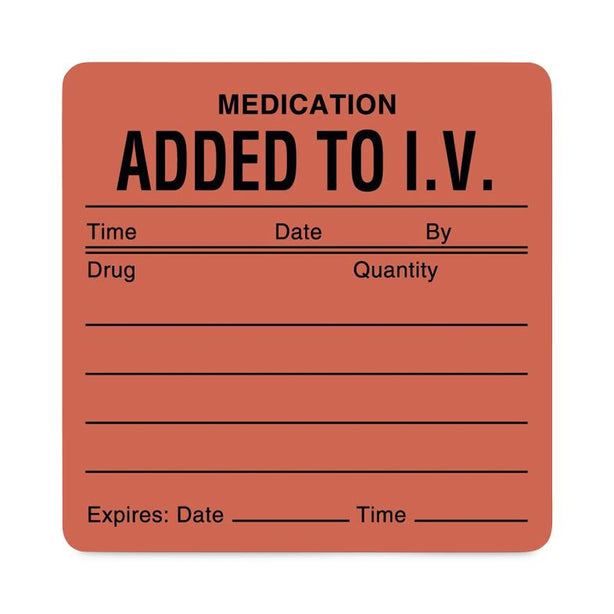 United Ad Label Company Medication Added Labels by UAL / Donnelley ULHH207 - 390.0 Each