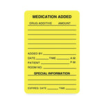 United Ad by UAL / Donnelley I. V. Medication Added Label, 2" x 3" - ULHH503 - 320 Each