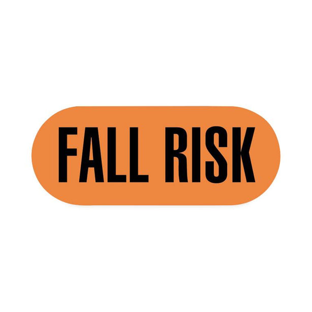 United Ad Label Fall Alert Wristband, 10" x 1-5/8", Orange - ULWLF017 - 300 Each