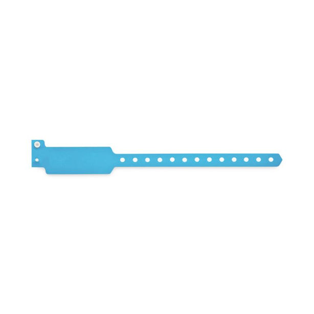 United Ad Label Company United Ad Label Blank Wristbands ULWB0110W-13 - 500.0 Each