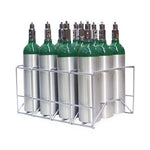 Responsive Respiratory Transport and Accessories 150-0272 M6 Oxygen Cylinder Rack, 12 Capacity - MDL-RRI1500272 - 1 Each