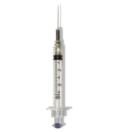 Retractable Tech Inc VanishPoint U-100 Insulin Syringes with Needle 10271 - 100.0 Each