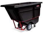 Rubbermaid Tilt Trucks - FG131500BLA - 1 Each - MDL-RUB1315BLA