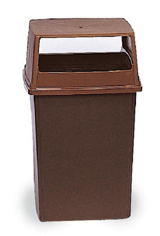 RUBBERMAID Glutton Containers FG256B00BRN 1 Each-MDL-RUB256B