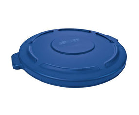 Rubbermaid BRUTE Container 32 Gallon Lids FG263100BLUE 1.0 Each-MDL-RUB2631BLUH