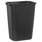 Rubbermaid Rubbermaid Deskside Waste Baskets and Tops - RUB2957BLA