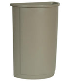 Rubbermaid Untouchable Half Round Container - RUB3520BEI
