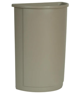Rubbermaid Untouchable Half Round Container - RUB3520BEI