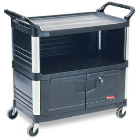 Xtra Instrument/Equipment Carts by Rubbermaid - FG409500 BLA - 1 Each - MDL-RUB4095