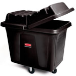 Rubbermaid Cube Trucks - FG461200 BLA - 1 Each - MDL-RUB4612BLA
