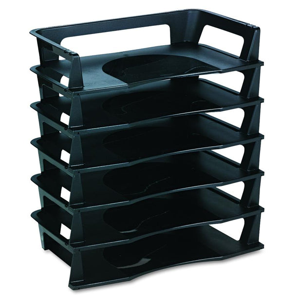 6-Tier Regeneration Letter Tray - 86028 - 6 Each - MDL-RUB86028