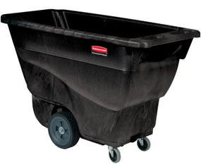 Rubbermaid Tilt Trucks - FG9T1300 BLA - 1 Each - MDL-RUB9T13BLA