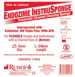 Ruhof Healthcare Endozime InstruSponge For Flexible Instruments 345ESS3F - 100.0 Each - MDL-RUH345ESS3F