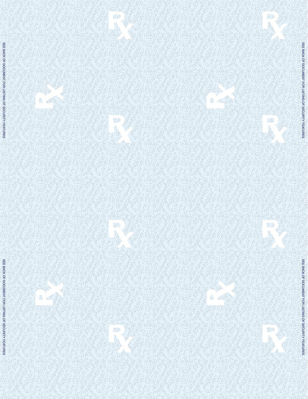 Centurion Secure Rx Papers - RX503 - 5 Pack - MDL-RX503