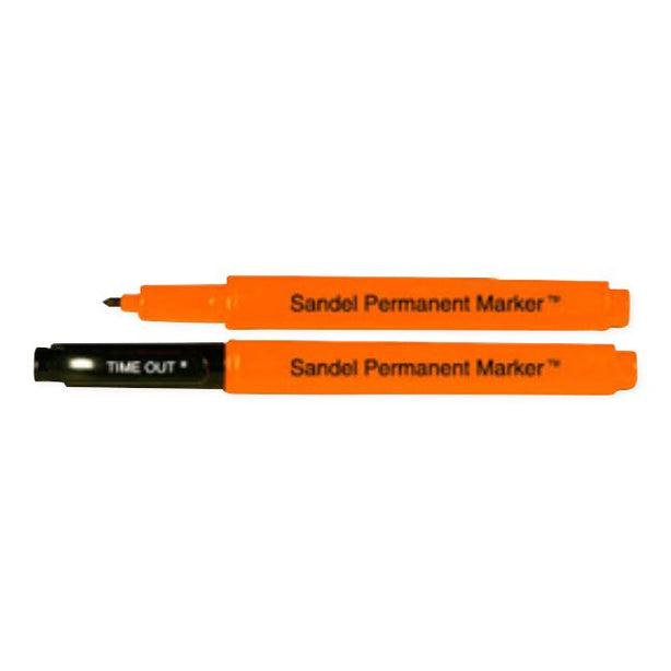 ANSELL HEALTHCARE Sandel Time Out No-Roll Single-Tip Surgical Skin Markers 1019-NNS 400 Each