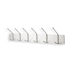 Safco 6-Hook Wall Samrack 6 Hook Coat Rack - 4162 - 1 Each
