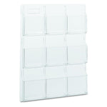 SAFCO PRODUCTS Reveal Clear Literature Displays 5603CL 1 Each - MDL-SAF5603CL
