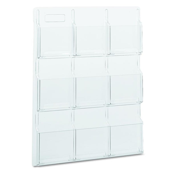 SAFCO PRODUCTS Reveal Clear Literature Displays 5603CL 1 Each - MDL-SAF5603CL