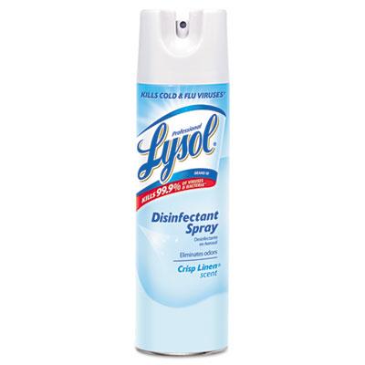 Reckitt Benckiser Professional Original Lysol Aerosol Spray Disinfectant Cleaner, Crisp Linen Scent, 19-oz. - SAL5076380H