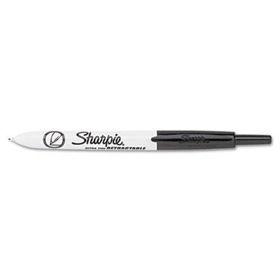 Sanford Ink Company Sharpie Retractable Ultra Fine-Tip Permanent Marker 1735790 12.0 Each-MDL-SAN1735790