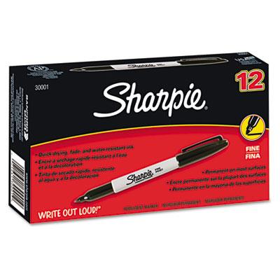Sanford Ink Company Sharpie Fine Point Permanent Markers 30001 12.0 Each-MDL-SAN30001