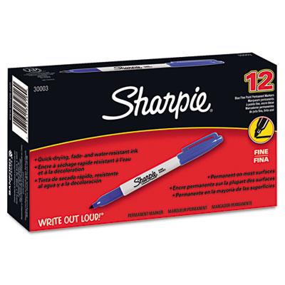 Sanford Ink Company Sharpie Fine Point Permanent Markers 30003 12.0 Each-MDL-SAN30003