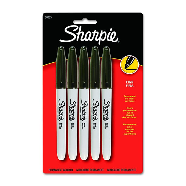 Sanford Ink Company Sharpie Fine Point Permanent Markers 30665PP 5.0 Each-MDL-SAN30665PP