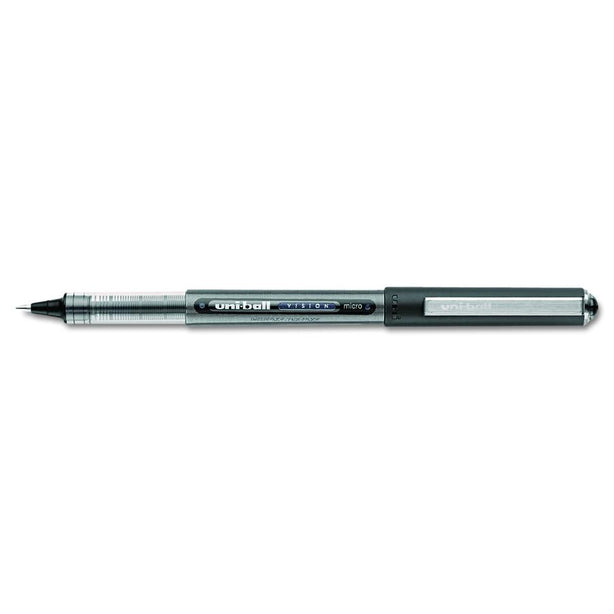 Uni-Ball Corporation Vision Roller Ball Stick Water-Resistant Pens 60106 - 12.0 Each