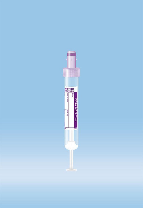 Haematology Potassium EDTA - 04.1917.100 - 500 Pack - MDL-SAR041917100