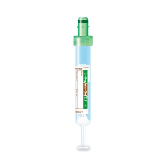 Sarstedt Inc Plasma Gel Lithium-Heparin S-Monovette - SAR041928100