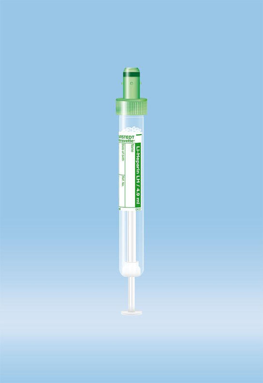 Sarstedt Inc Plasma Lithium-Heparin S-Monovette - SAR041936100