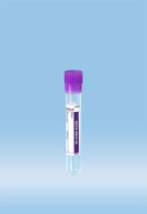 Sarstedt Base Polypropylene with Push Caps Tube, Blood, Round, 4ML, 75X12, Pp, Edta - SAR36338100