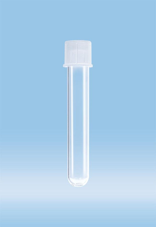 SARSTEDT INC Sterile Round Base PS Tube With Push Cap 55.476.013 1000 Pack - MDL-SAR55476013