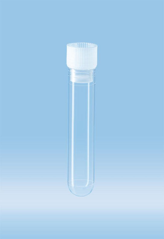 SARSTEDT INC Sterile Round Base PS Tube With Push Cap 55.484.001 2000 Pack - MDL-SAR55484001