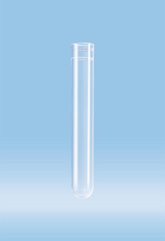 Tube, 4ML, 75X11MM, Round Base, PP, Sterile PS With Push Cap - 55.532 - 2000 Pack