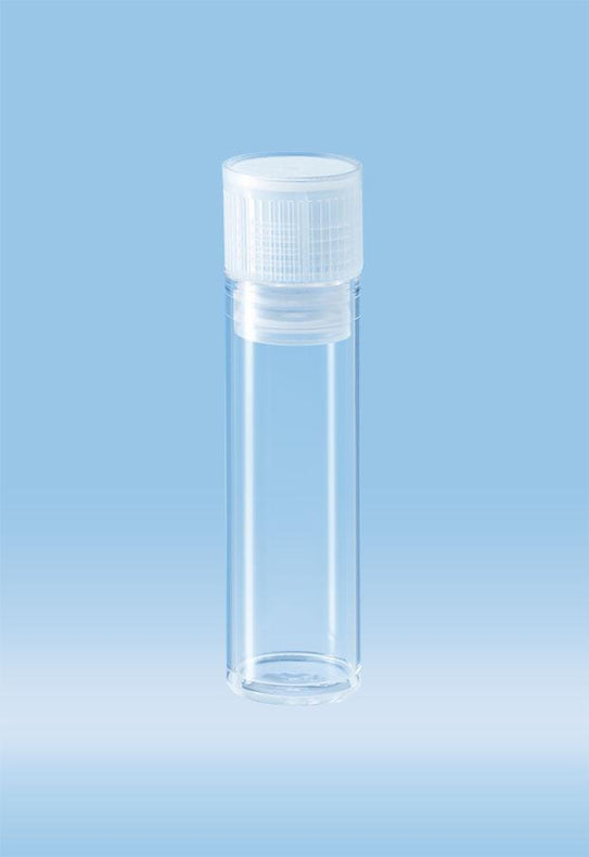 Sterile Flat Base PS Tubes with Push Caps - 58.485.001 - 1000 Pack - MDL-SAR58485001