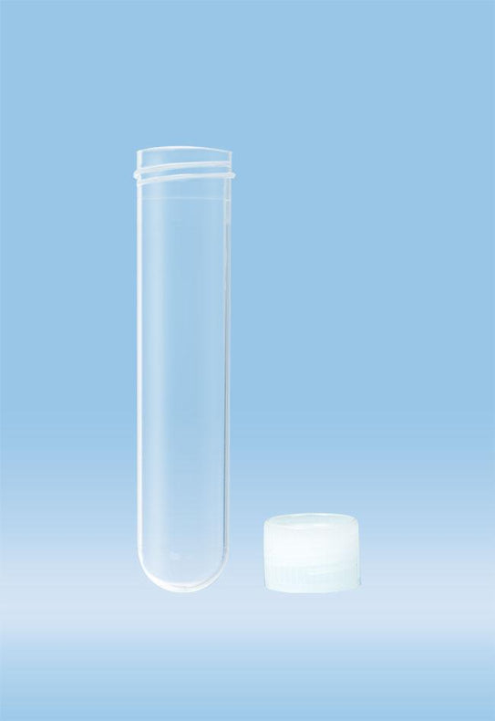 SARSTEDT INC 10ml PP Round Base Tubes with Screw Cap 60.506 1000 Pack-MDL-SAR60506