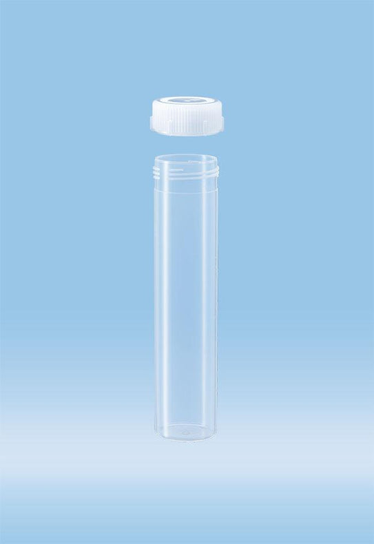 SARSTEDT INC Flat Base PP Tube With Screw Caps 60.596 250 Each - MDL-SAR60596