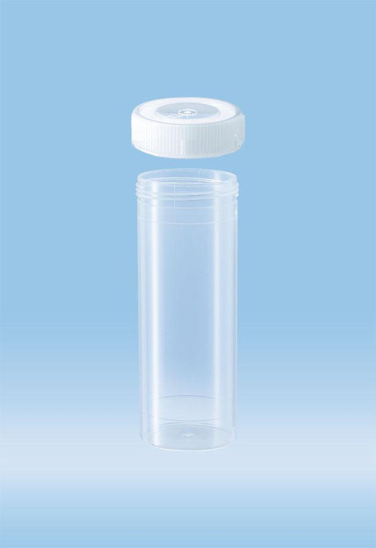 SARSTEDT INC Flat Base PP Tube With Screw Caps 60.597 250 Each - MDL-SAR60597